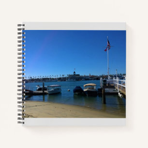 Carnet Vue de Balboa Island, Newport Beach, Californie
