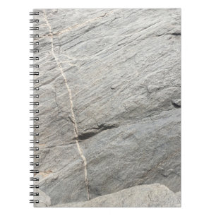 Carnet Vue de roche grise