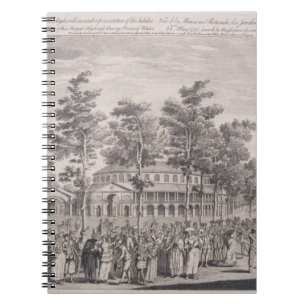 Carnet Vue du rotunda, Chambre de Ranelagh, à une boule