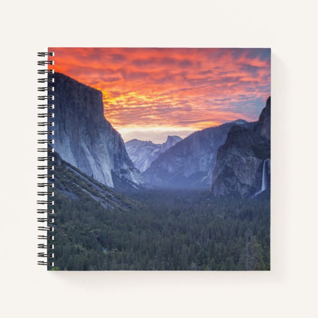 Carnet Vue du tunnel Yosemite (Devant)