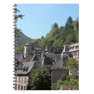 Carnet Vue du village médiéval (photo)