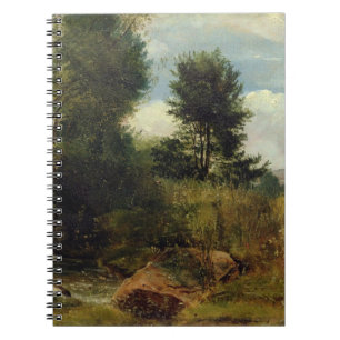 Carnet Vue sur la rivière Sid, près de Sidmouth, c.1852