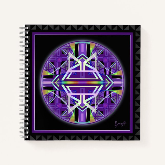 Carnet W3 violet (Devant)