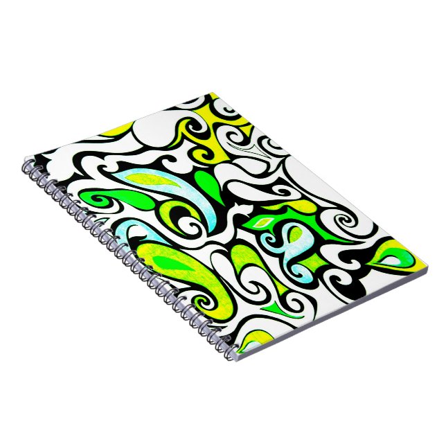 Carnet Wacky Retro Swirl 3 (Côté Droit)