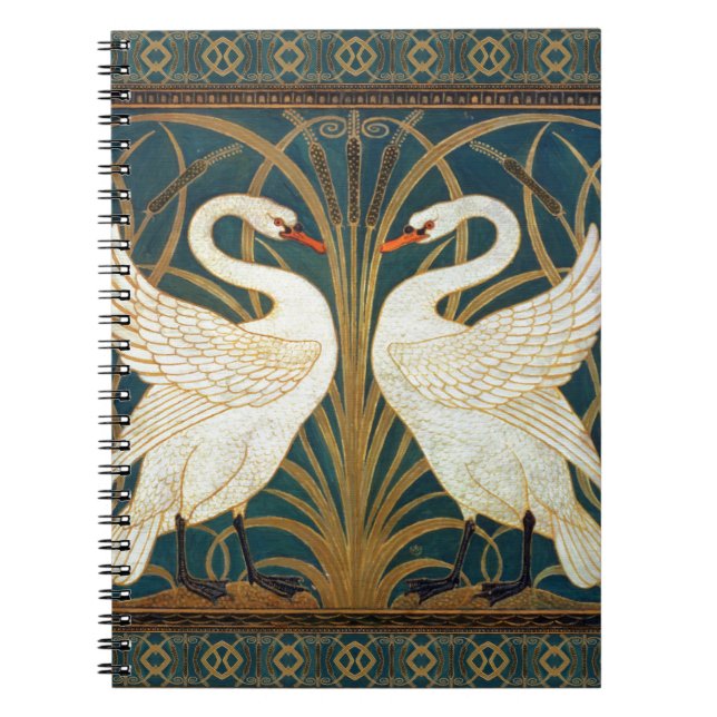 Carnet Walter Crane Swan (Devant)