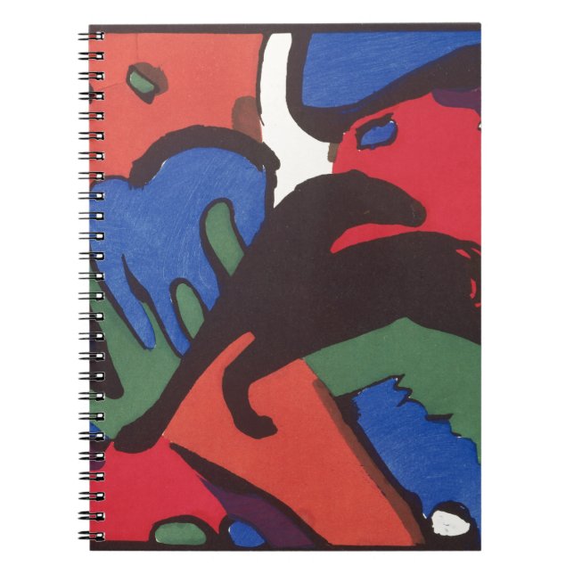 Carnet Wassily Kandinsky Franz Marc Blue Rider Peinture (Devant)