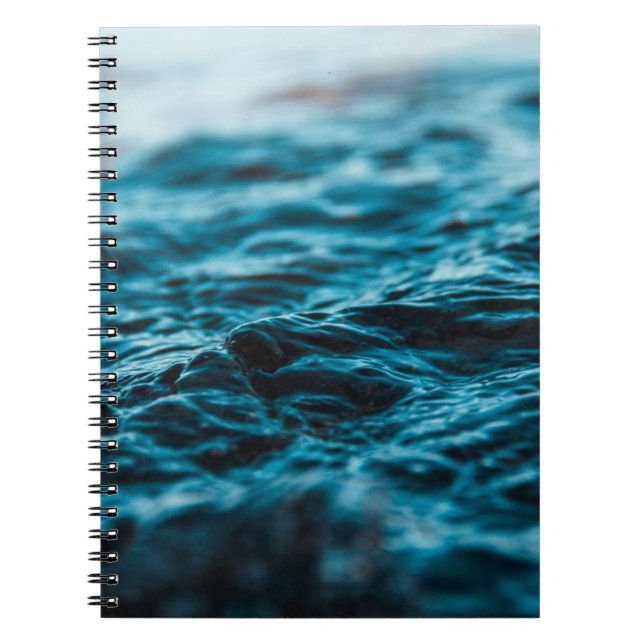 CARNET WATER WATER WAVE IN CLOUP PHOTOGRAPHIE (Devant)