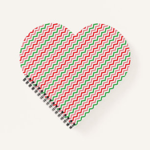 Carnet Watermelon Summer Zigzag Stripes Motif-56209