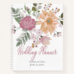 Carnet Wedding planner Fleurs d'été