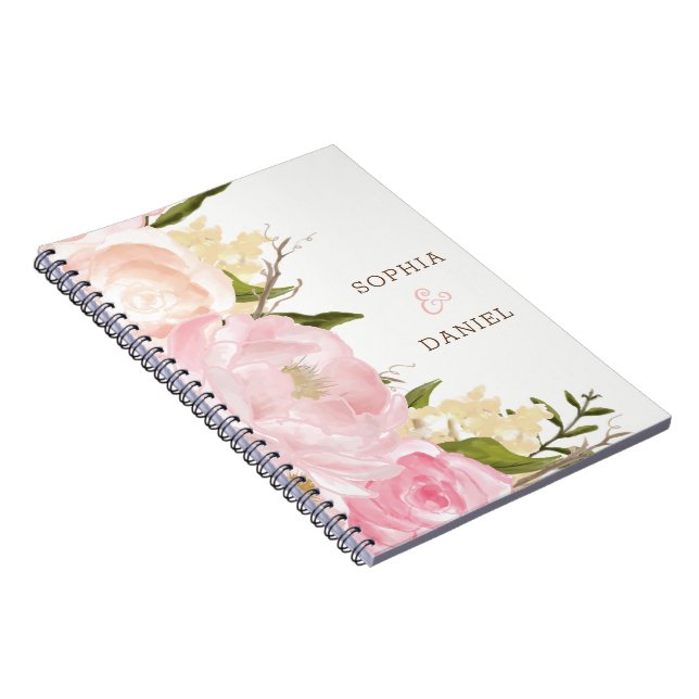 Carnet Wedding planner rose (Côté Droit)