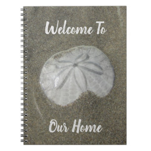 Carnet Welcome Beach House Location de sable Dollar Photo