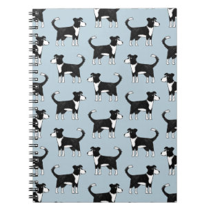 Carnet Welsh Border Collie Sheepdog Cute Pattern