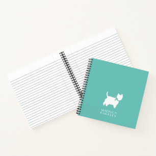 Carnet West Highland Terrier Chien Chien Chien Chien Chio