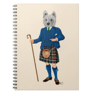 Carnet West Highland Terrier in Kilt 2
