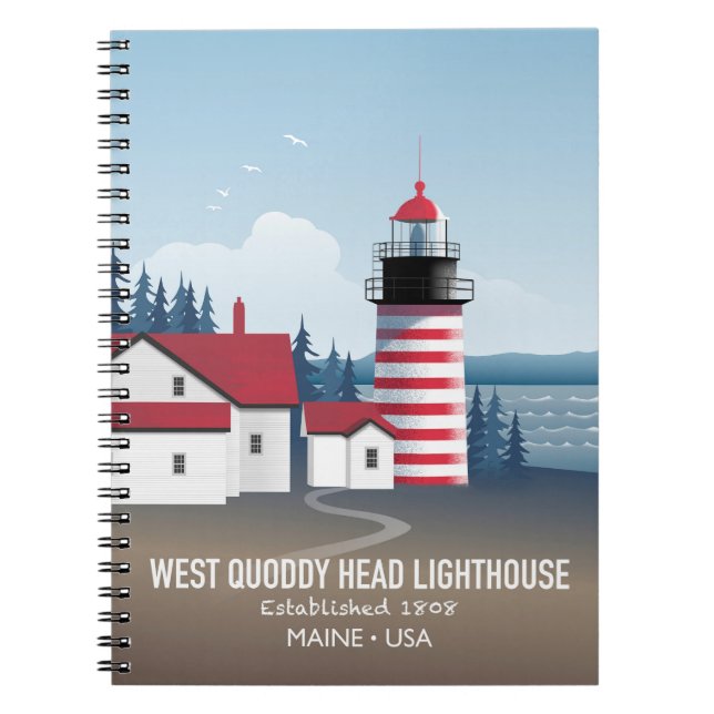 Carnet West Quoddy Head Lighthouse (Devant)