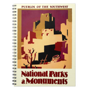 Carnet Western Southwest Pueblo WPA National