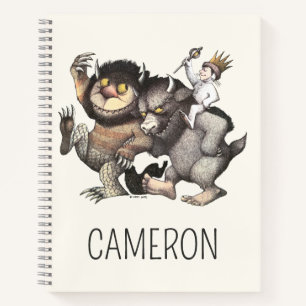 Carnet Where the Wild Things   Ajoutez votre nom