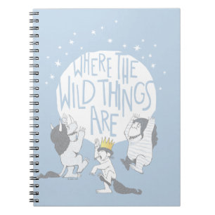 Carnet Where The Wild Things Are   Lune & Étoiles