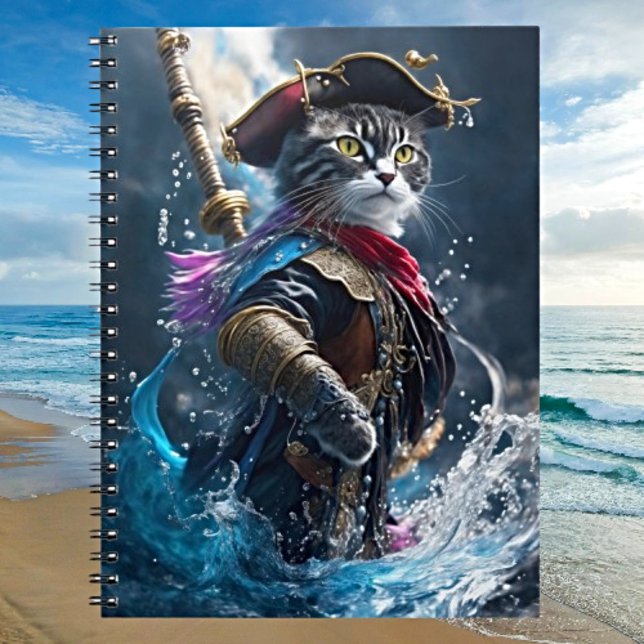 Carnet Whimsical Cat Pirate Adventure (Créateur téléchargé)
