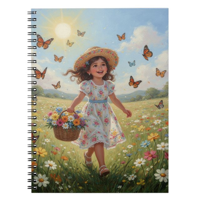 Carnet Whimsical Girl Notebook (Devant)