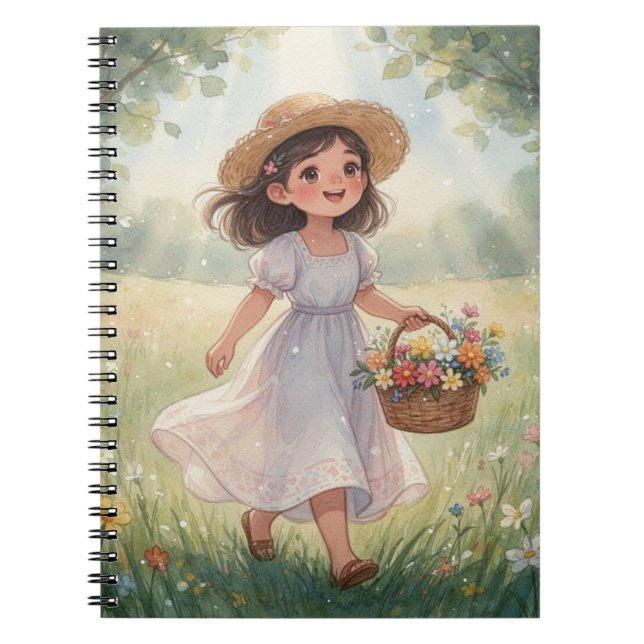 Carnet Whimsical Girl Notebook (Devant)