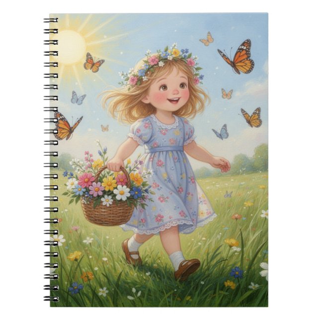 Carnet Whimsical Girl Notebook (Devant)