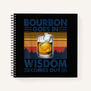 Carnet Whiskey Bourbon entre dans la sagesse sort