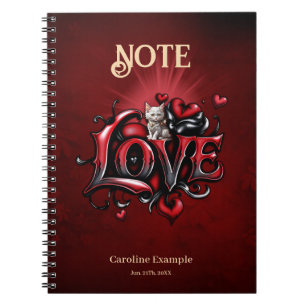 Carnet Whispers du coeur : La magie de l'amour