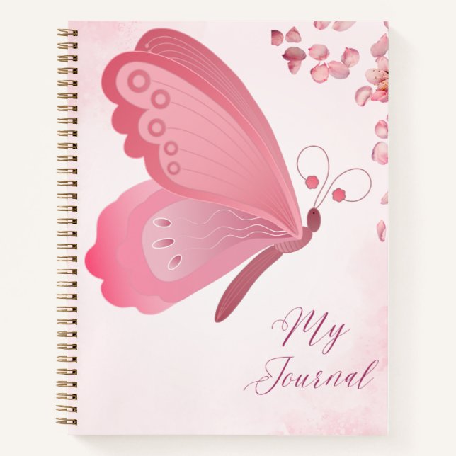 Carnet Whispers of Butterflies (Devant)