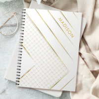 White Gold Luxury Moderne Minimal Abstrait