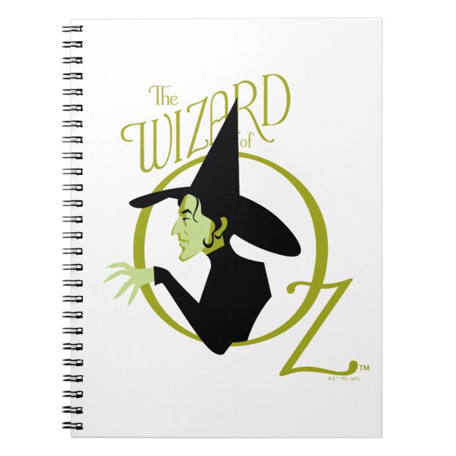 Carnet Wicked Witch™ L'Assistant Du Logo Oz™ (Devant)