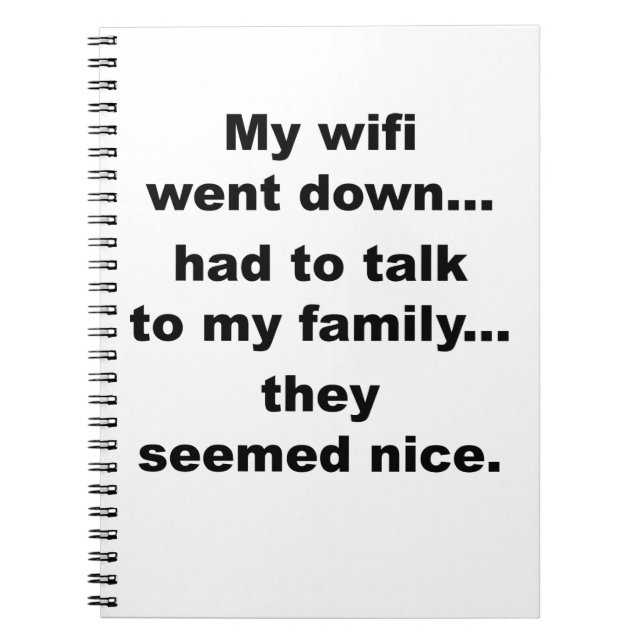 CARNET WIFI DOWN ! (Devant)