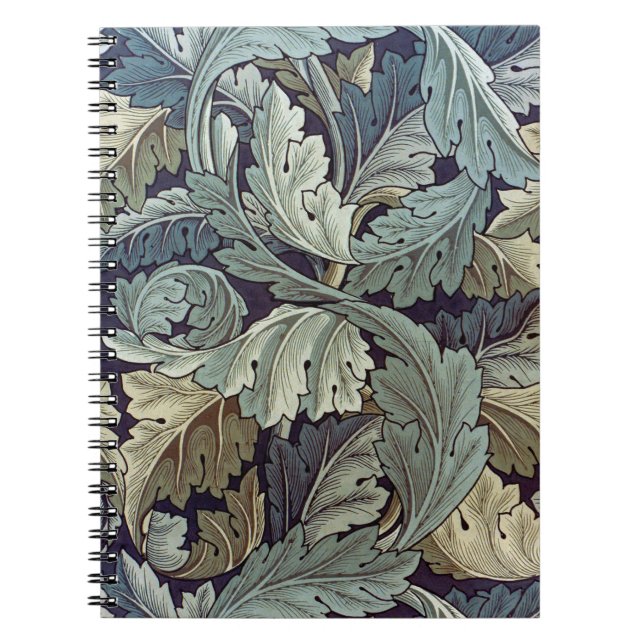 Carnet William Morris Acanthus Feuilles (Devant)