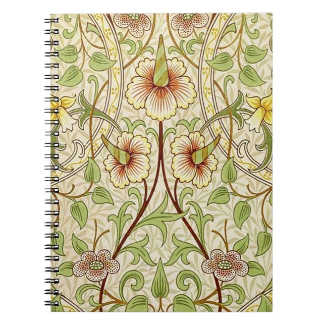 Carnet William Morris Daffodil Fond d'écran classique (Devant)