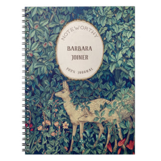 Carnet William Morris Deer & Cabine Bienvenue