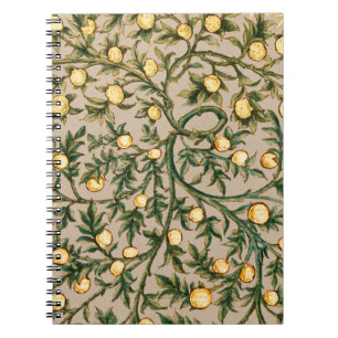 Carnet William Morris Floral Fruit Jardin Fleur Classique