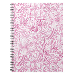 Carnet William Morris Golden Lily modèle floral