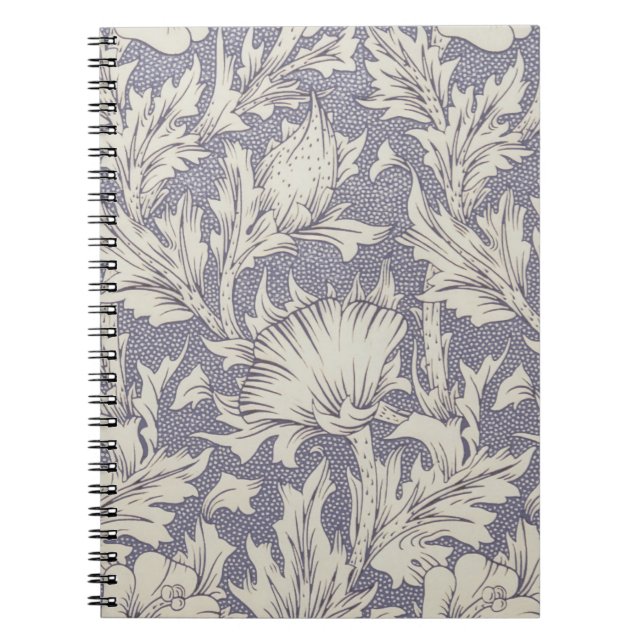 Carnet William Morris Horn Poppy Classic Floral (Devant)