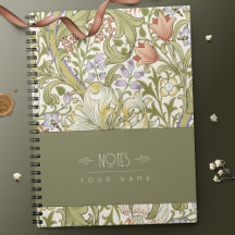 William Morris Lily Art nouveau motif floral