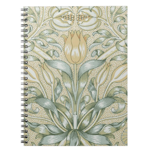 Carnet William Morris Lily et de la grenade classique (Devant)