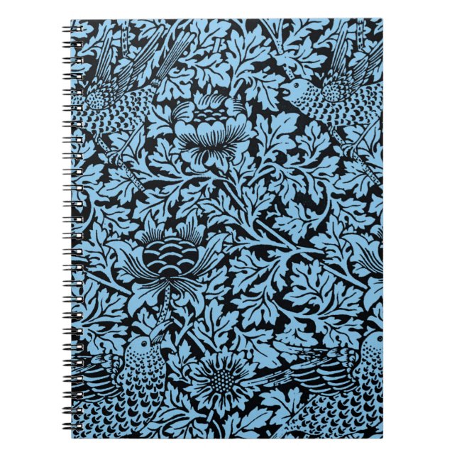 Carnet William Morris Particularités Florales Anénome d'o (Devant)