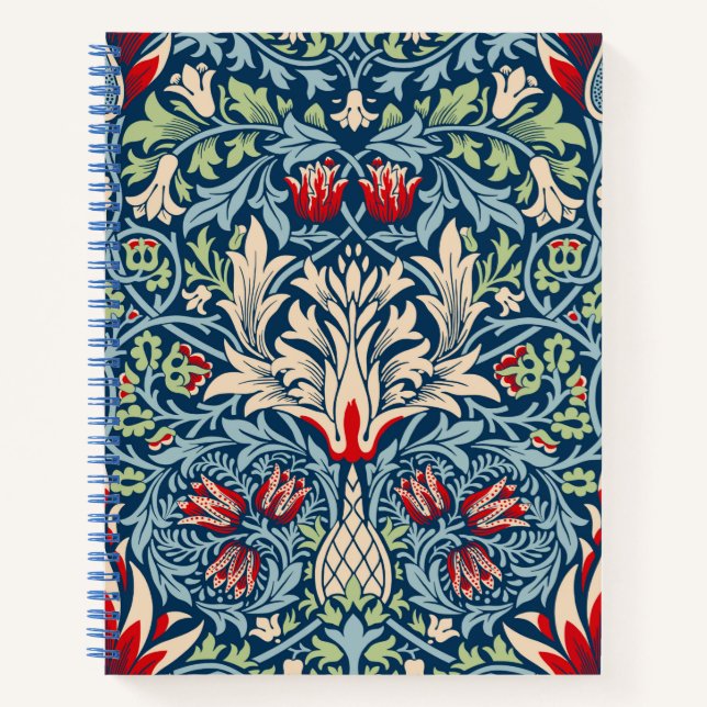 Carnet William Morris Snakeshead Fritillaire Floral Desig (Devant)