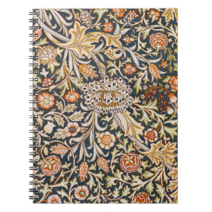 Carnet William Morris Trent Garden Flower Motif classique