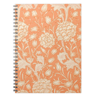Carnet William Morris Wild Tulip célèbre motif