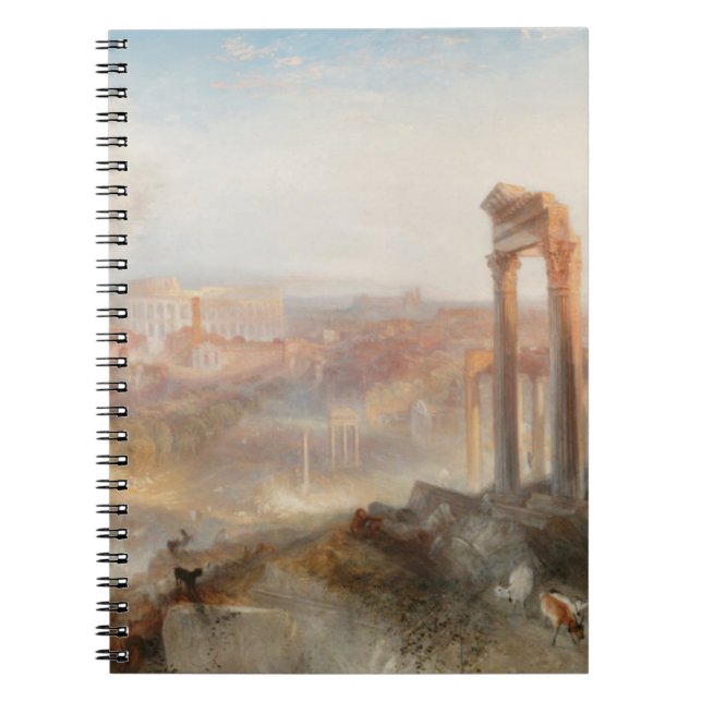 Carnet William Turner British - Moderne Rome-Campo Vaccin (Devant)