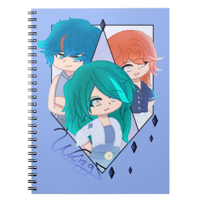 Carnet Wingz Warriors Spiral Photo Notebook (Devant)