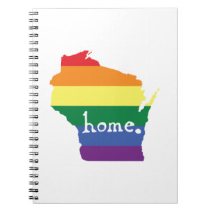 Carnet Wisconsin Gay Pride Map of Home
