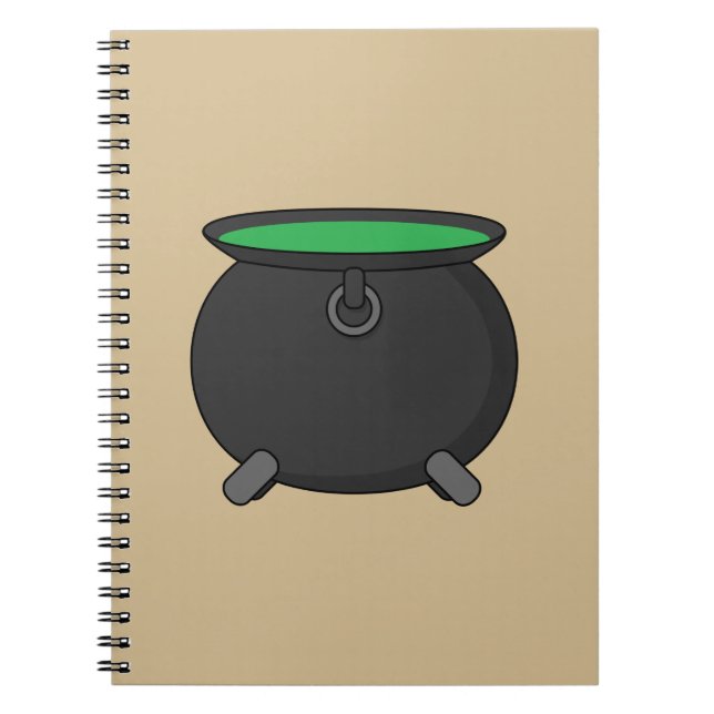 Carnet Witch Cauldron (Devant)
