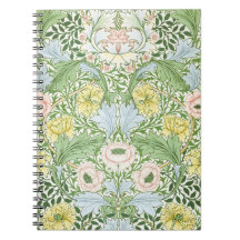 Wm Morris Myrtle Floral Art Nouveau Lumineux