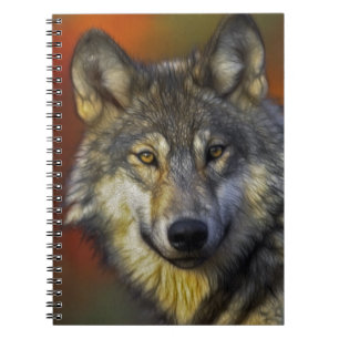 Carnet Wolf Photographie Art Spirit Guide Amour animal